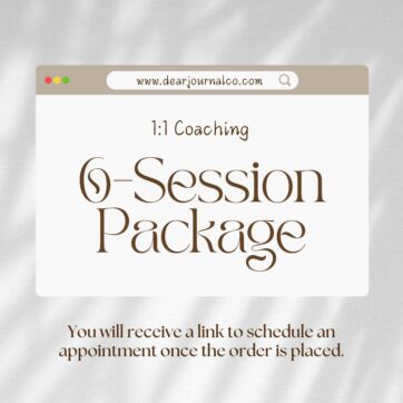 Life Coaching 1:1 Call: 3-Session Package